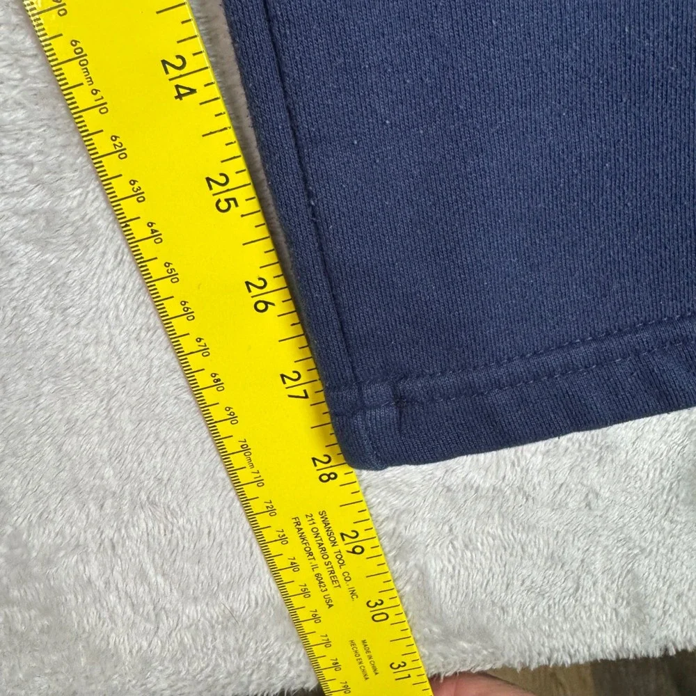 Polo Ralph Lauren Kids Navy Blue Fleece Sweatpants Size Medium Red Pony Logo